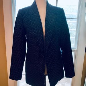 Navy Blue & Gold Blazer